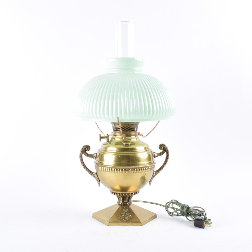 Antique Parlor Table Lamp