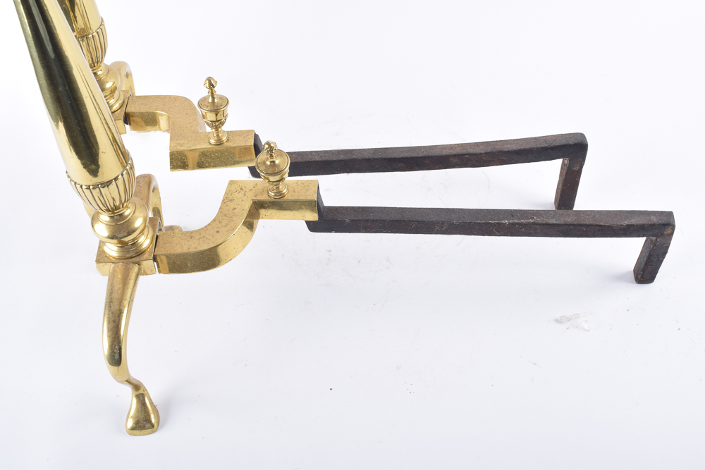 Brass Andirons
