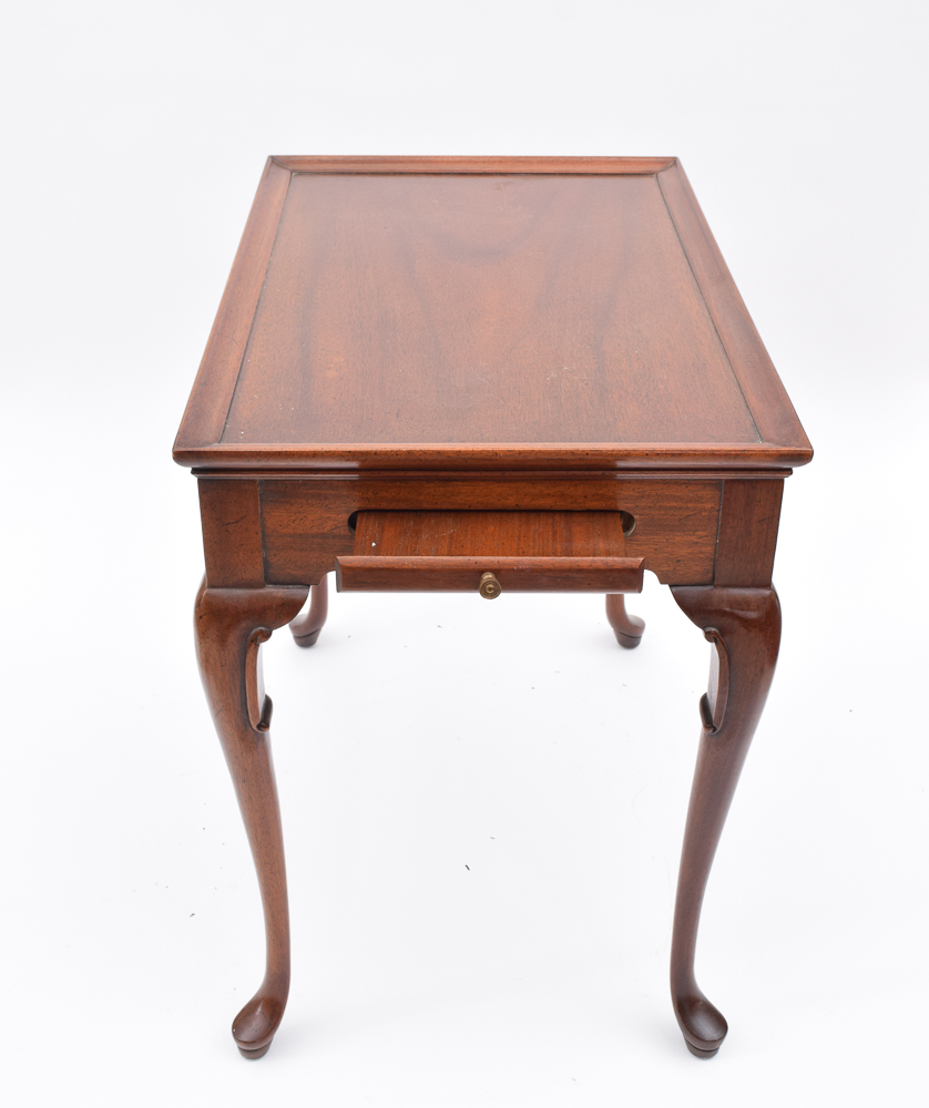 Vintage Queen Anne Style Tea Table