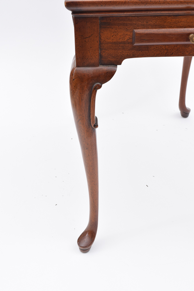 Vintage Queen Anne Style Tea Table