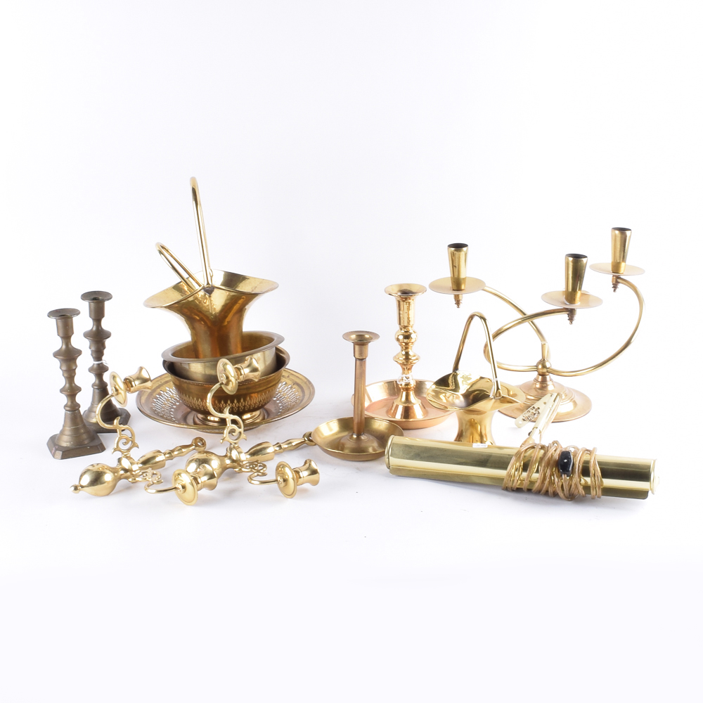 Vintage Brass Decor Assortment