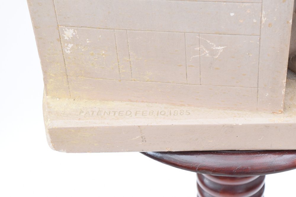 Ceramic Sculpture After John Rogers "Why Don't You Speak for Yourself, John"