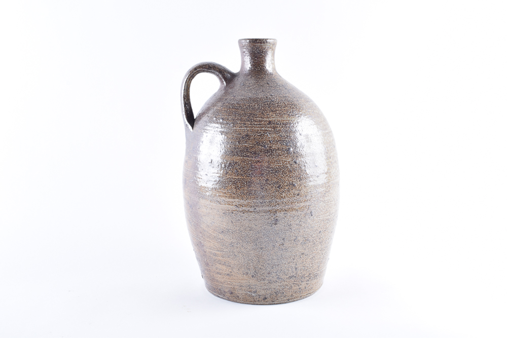 Antique Stoneware Jug with Handle