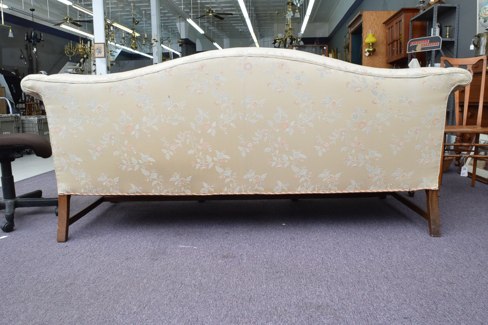 Vintage Camelback Sofa Down Feather Sofa