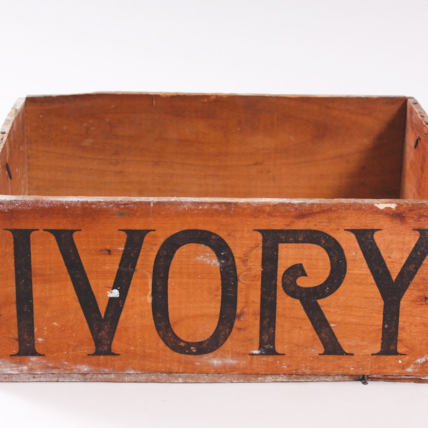 Vintage P&G Ivory Soap Box