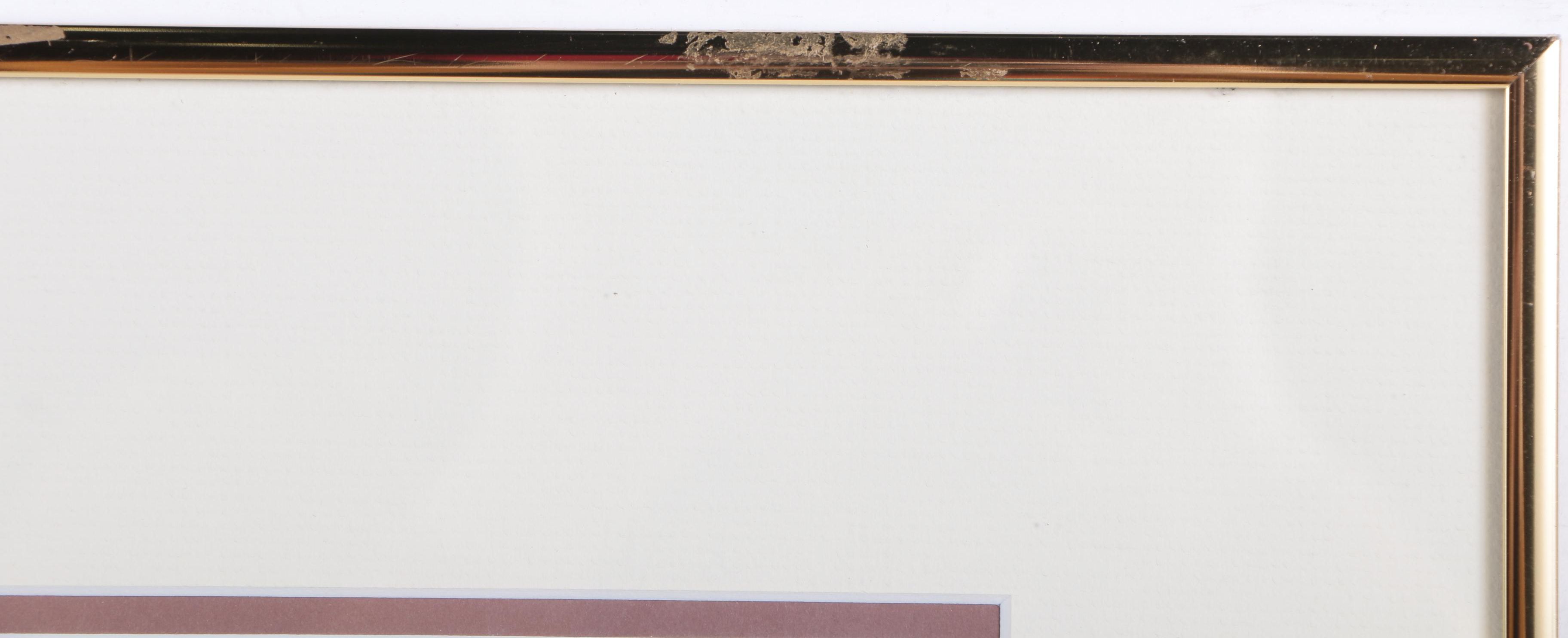 Carol Sebold Artist Proof Offset Lithograph "Harbor Light"