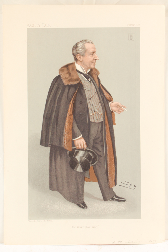 Leslie Ward "SPY" Chromolithographs on Paper from Vanity Fair