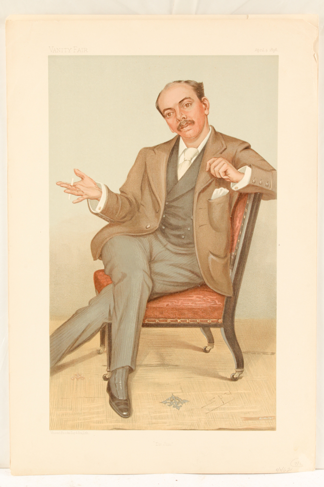 Leslie Ward "SPY" Chromolithographs on Paper from Vanity Fair