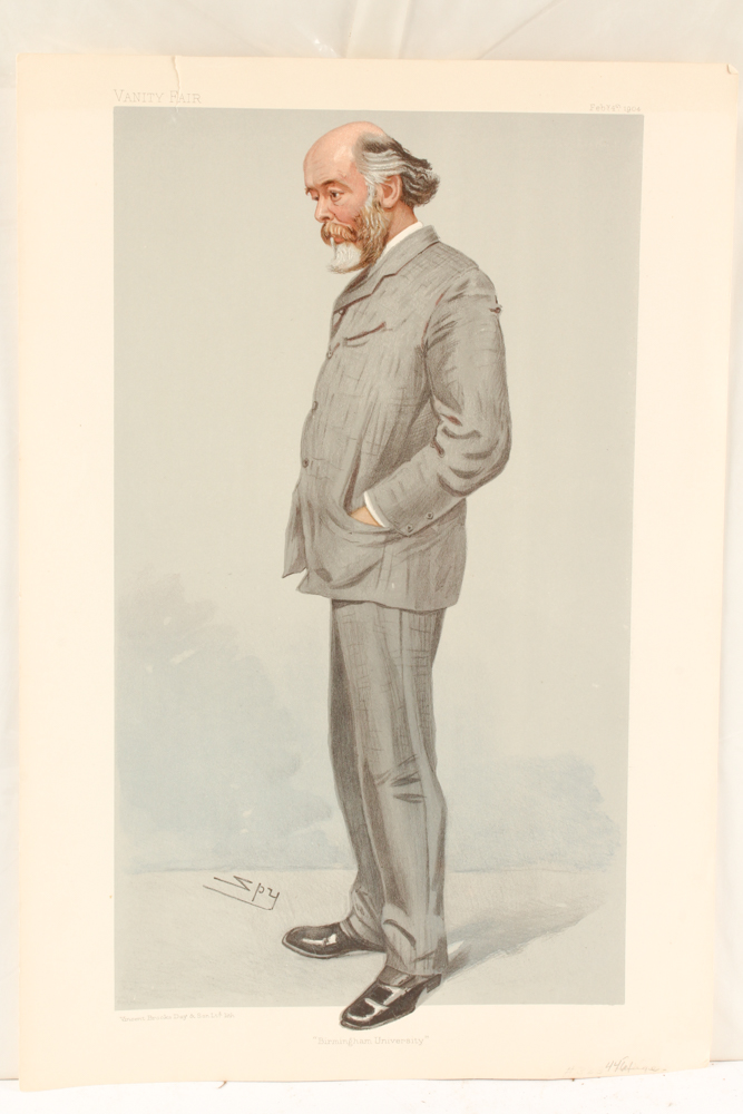 Leslie Ward "SPY" Chromolithographs on Paper from Vanity Fair