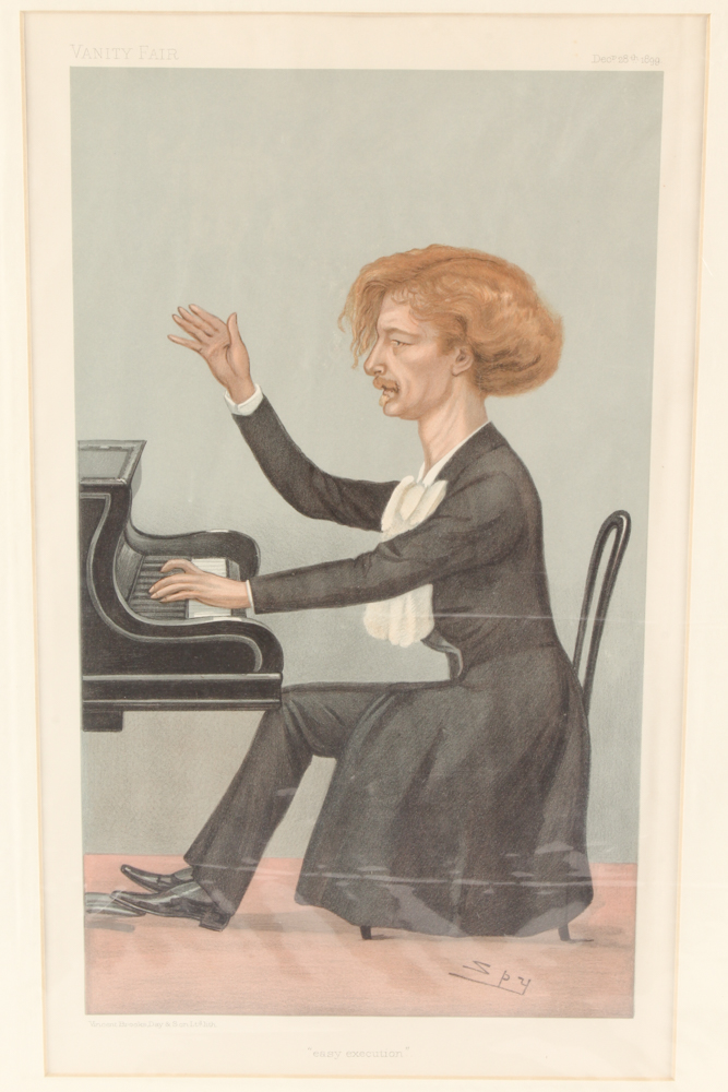 Leslie Ward "SPY" Chromolithographs on Paper from Vanity Fair