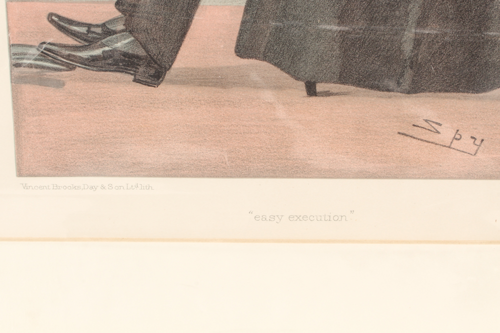 Leslie Ward "SPY" Chromolithographs on Paper from Vanity Fair