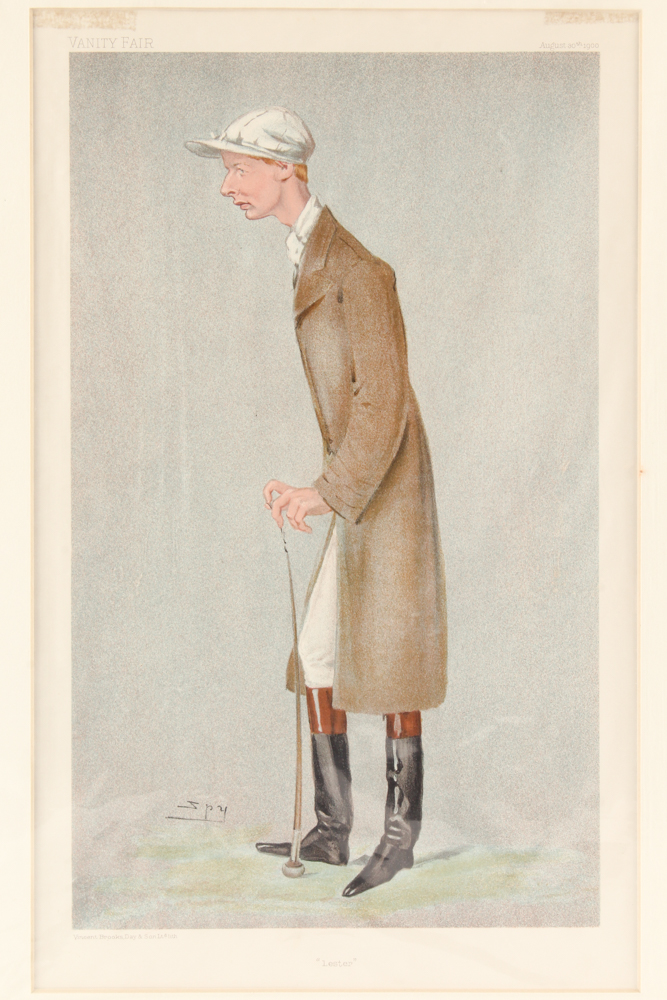 Leslie Ward "SPY" Chromolithographs on Paper from Vanity Fair