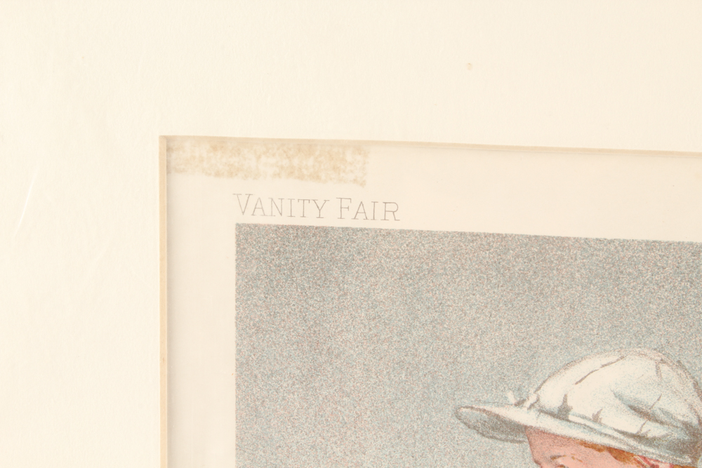 Leslie Ward "SPY" Chromolithographs on Paper from Vanity Fair