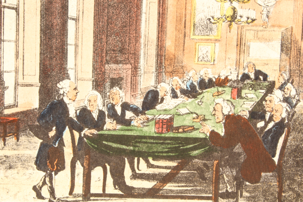 French Engravings and an English Halftone Print