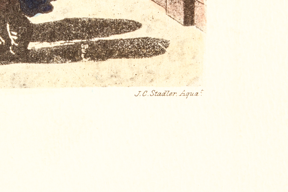 French Engravings and an English Halftone Print