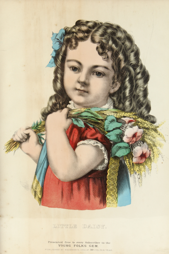 Collection of Framed Chromolithographs of Youths
