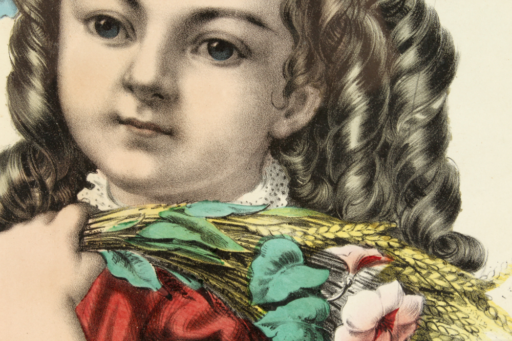 Collection of Framed Chromolithographs of Youths