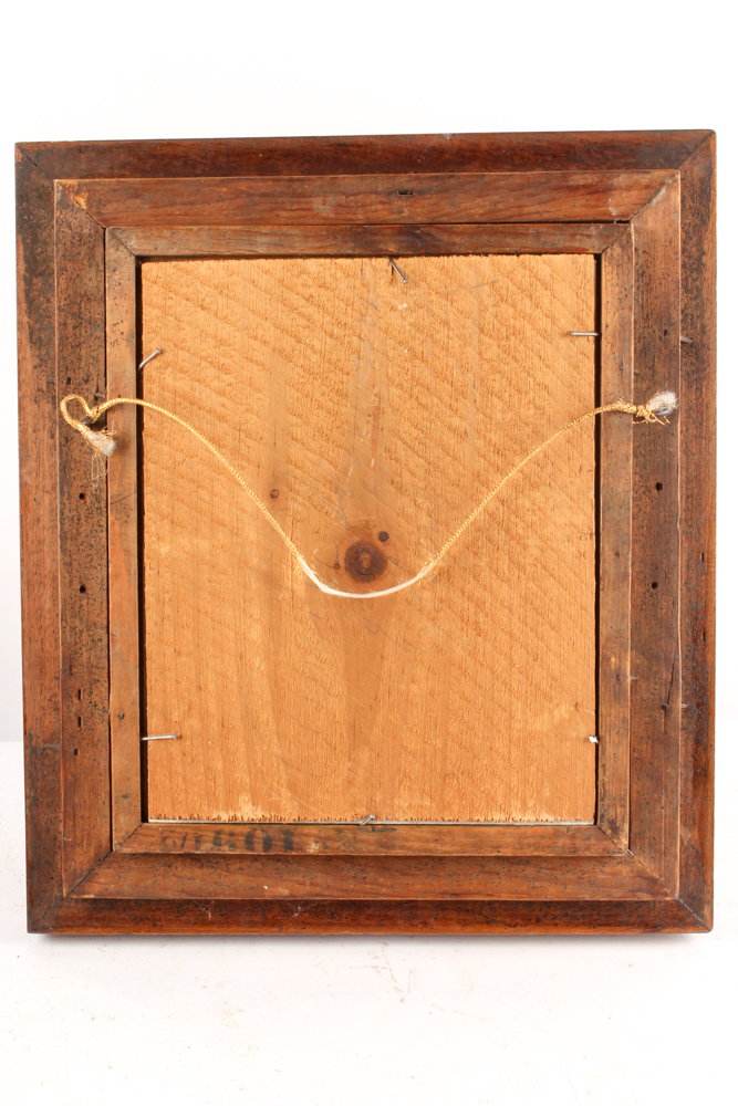 Antique Portraits in Hand-Detailed Frames