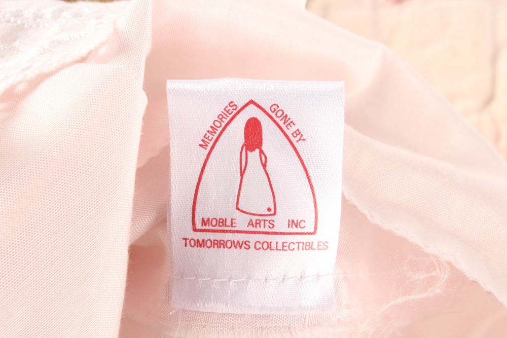 Handmade Vintage Quilt and Porcelain Doll