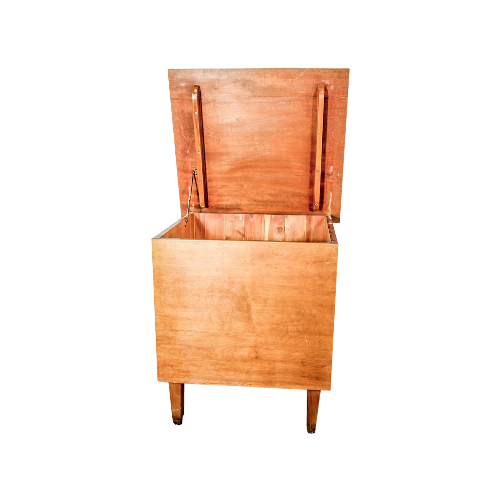 Vintage Cedar Chest on Square Legs