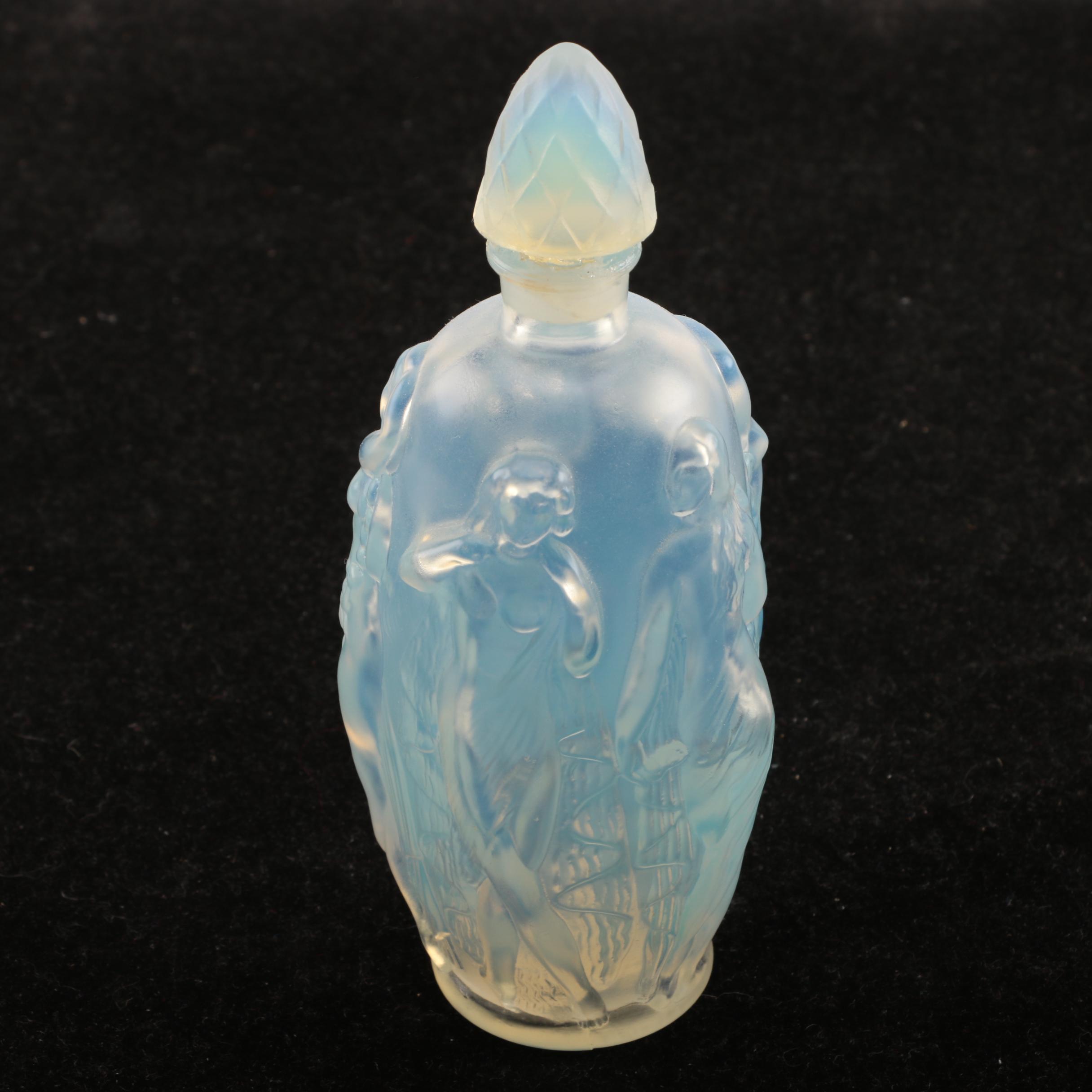 French Sabino Opalescent Perfume Bottle