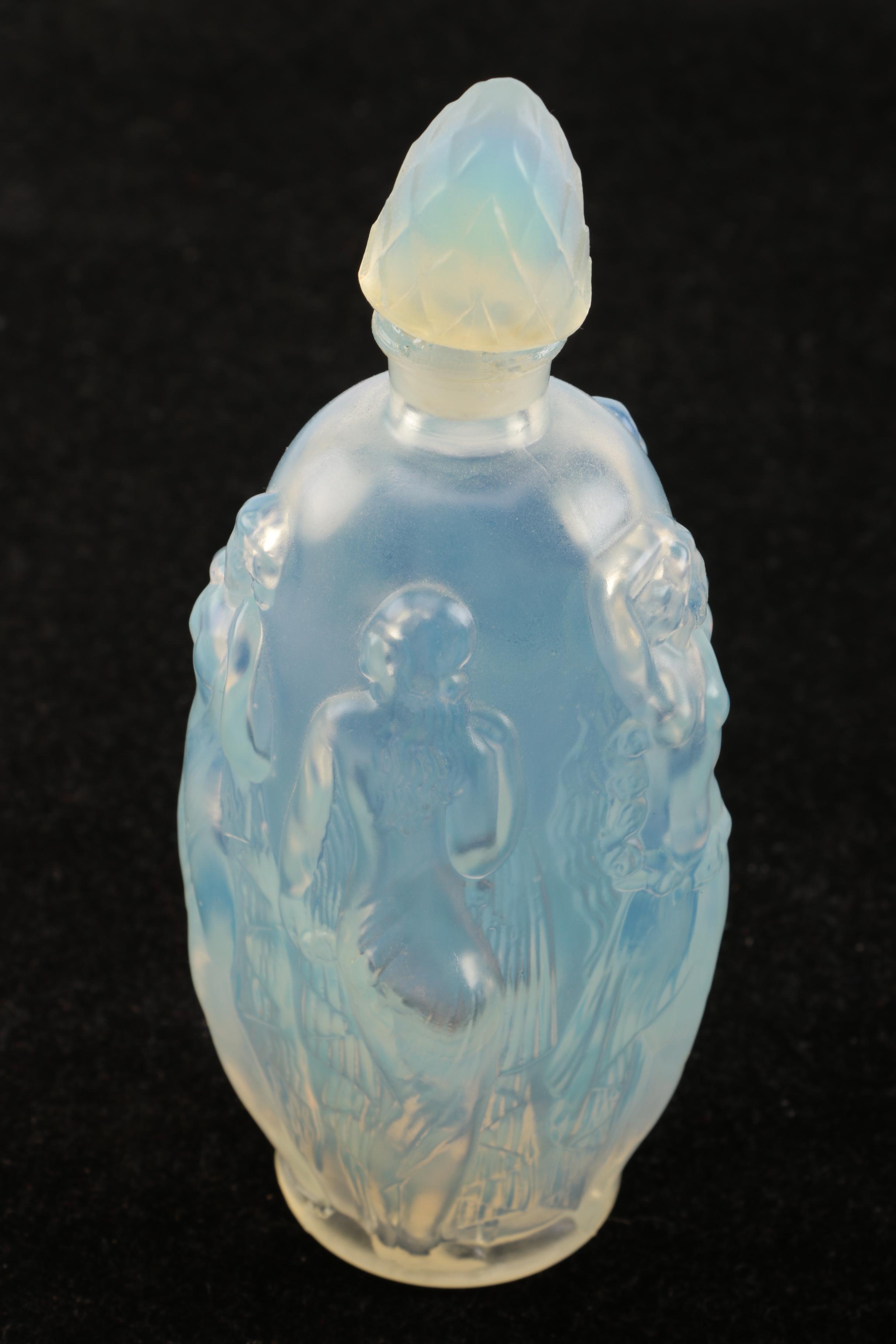 French Sabino Opalescent Perfume Bottle