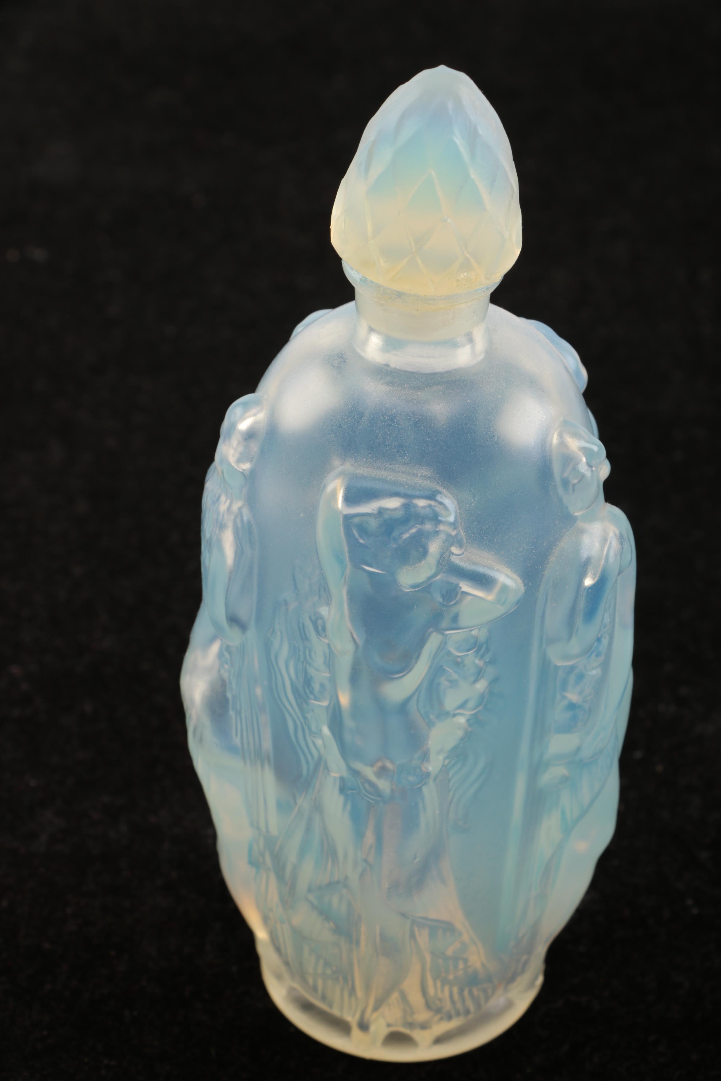 French Sabino Opalescent Perfume Bottle