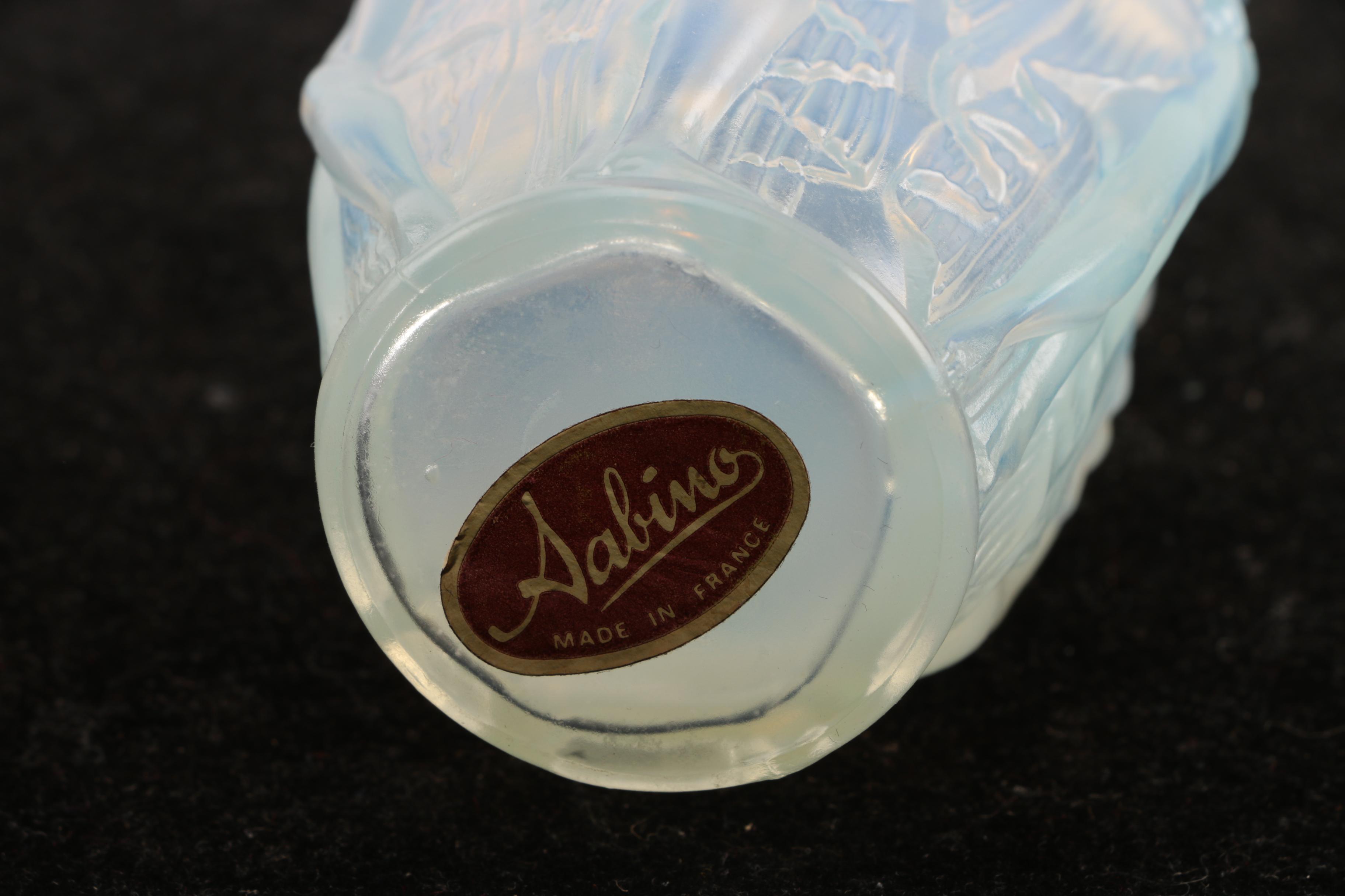 French Sabino Opalescent Perfume Bottle