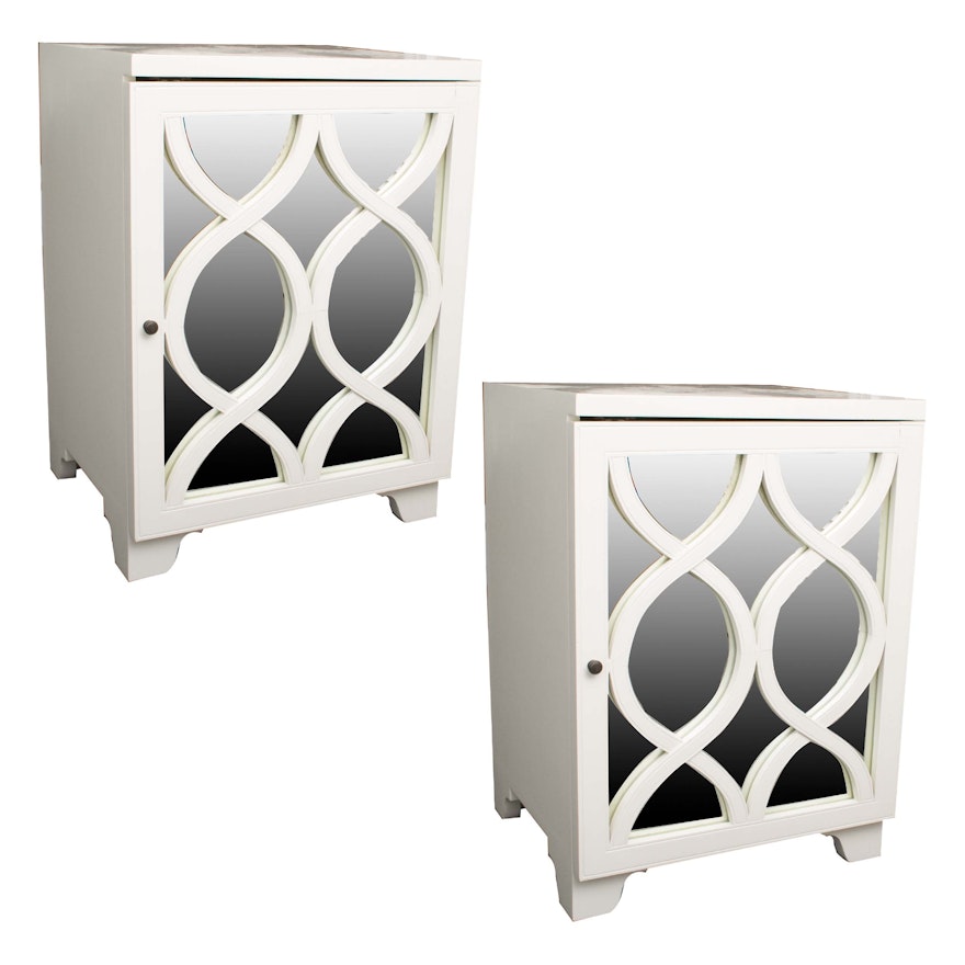 Contemporary White Side Tables