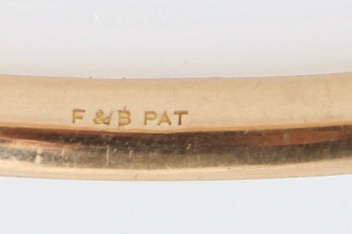 Antique Gold Filled Foster & Bailey Bangle