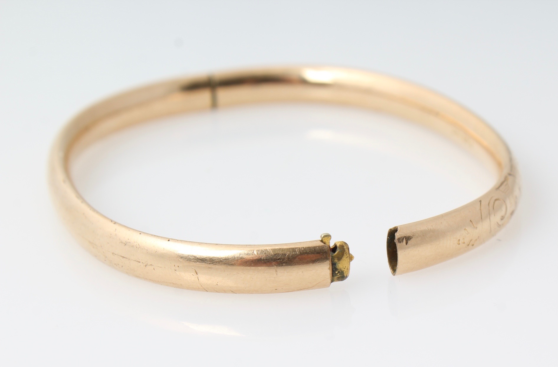 Antique Gold Filled Foster & Bailey Bangle