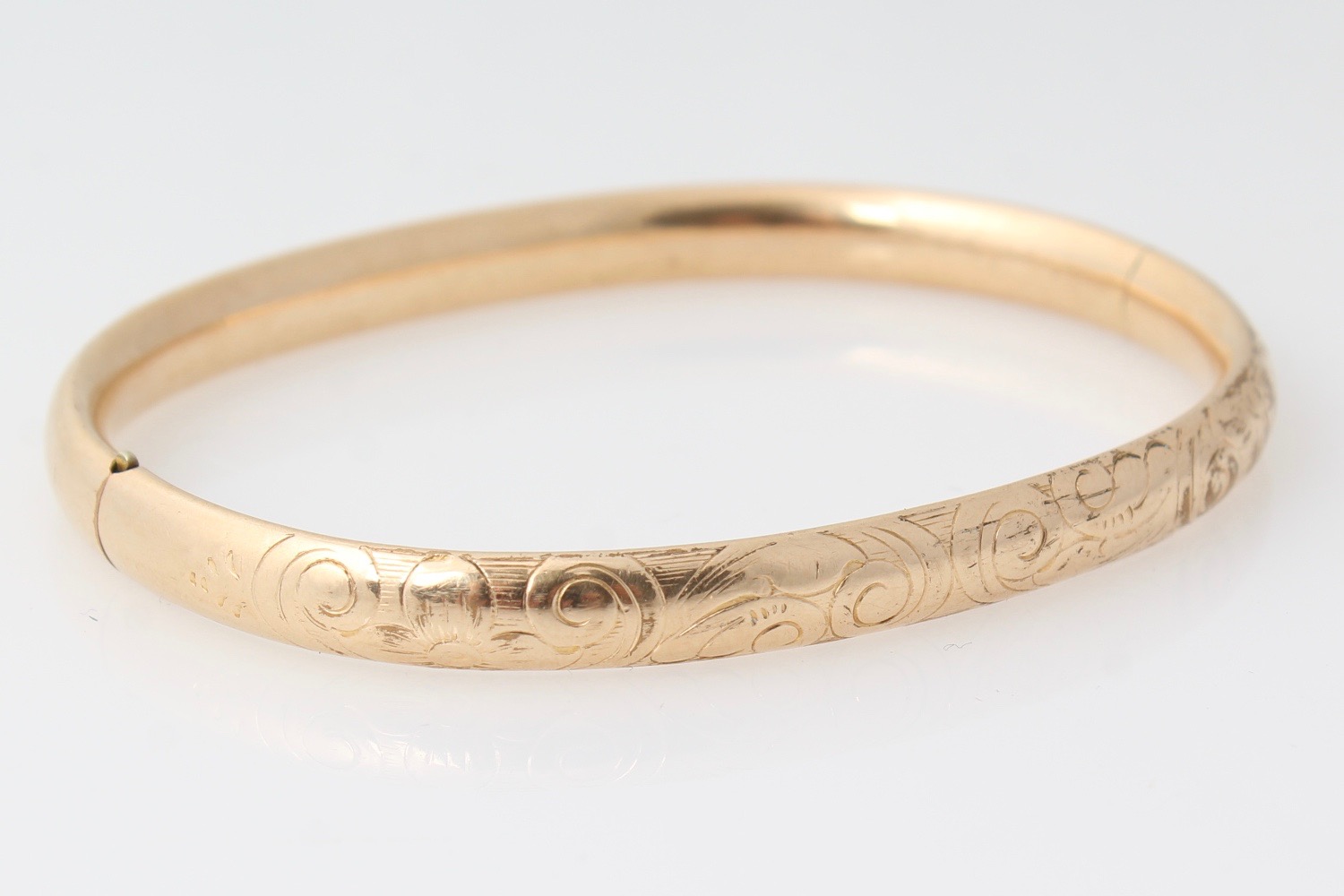 Antique Gold Filled Foster & Bailey Bangle