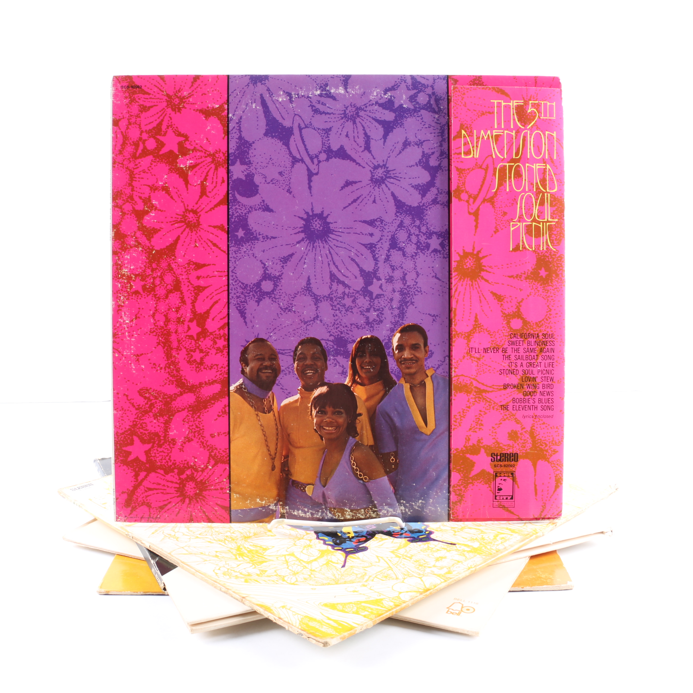 The Fifth Dimension LPs Including "Stoned Soul Picnic" & "The Magic Garden"