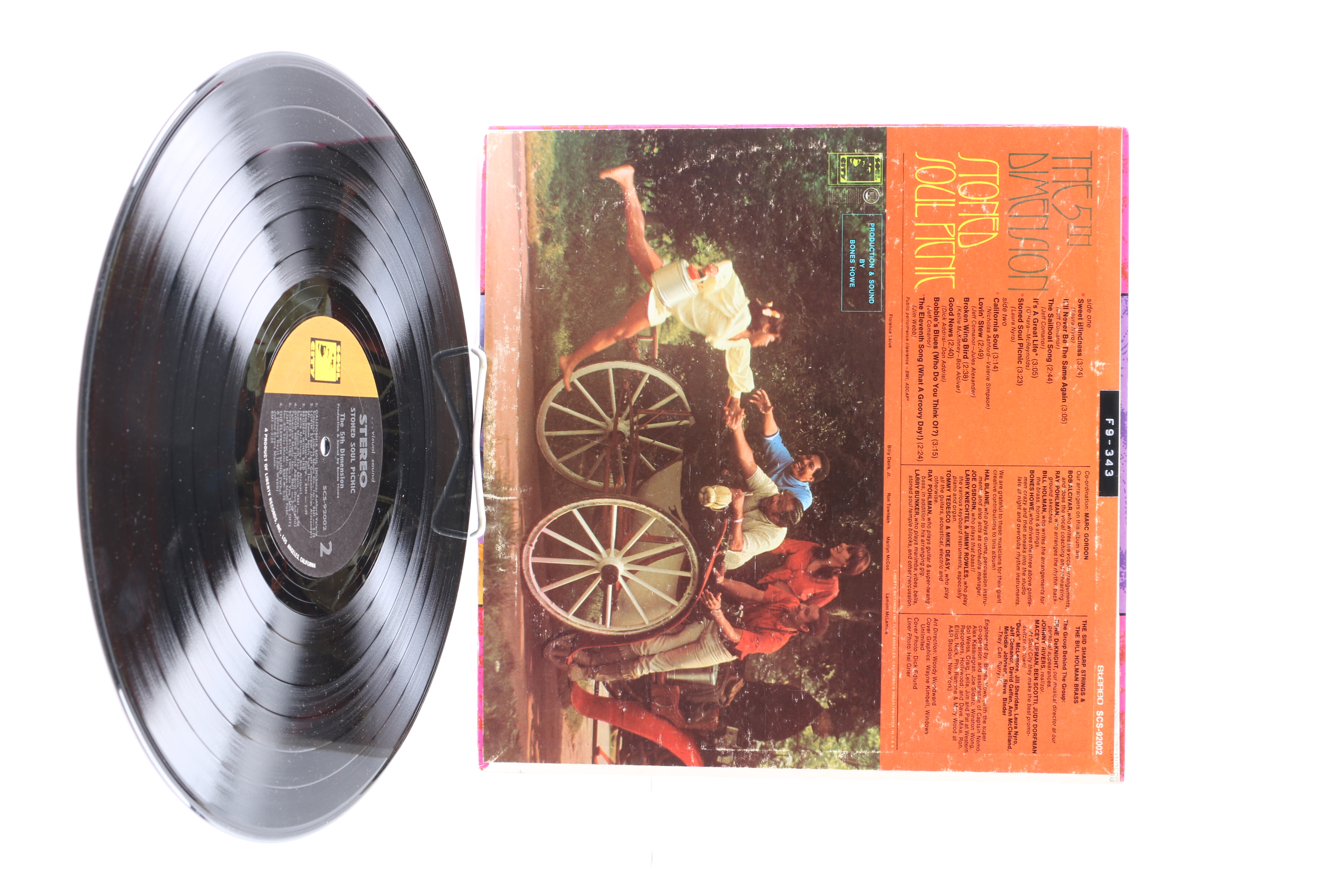 The Fifth Dimension LPs Including "Stoned Soul Picnic" & "The Magic Garden"