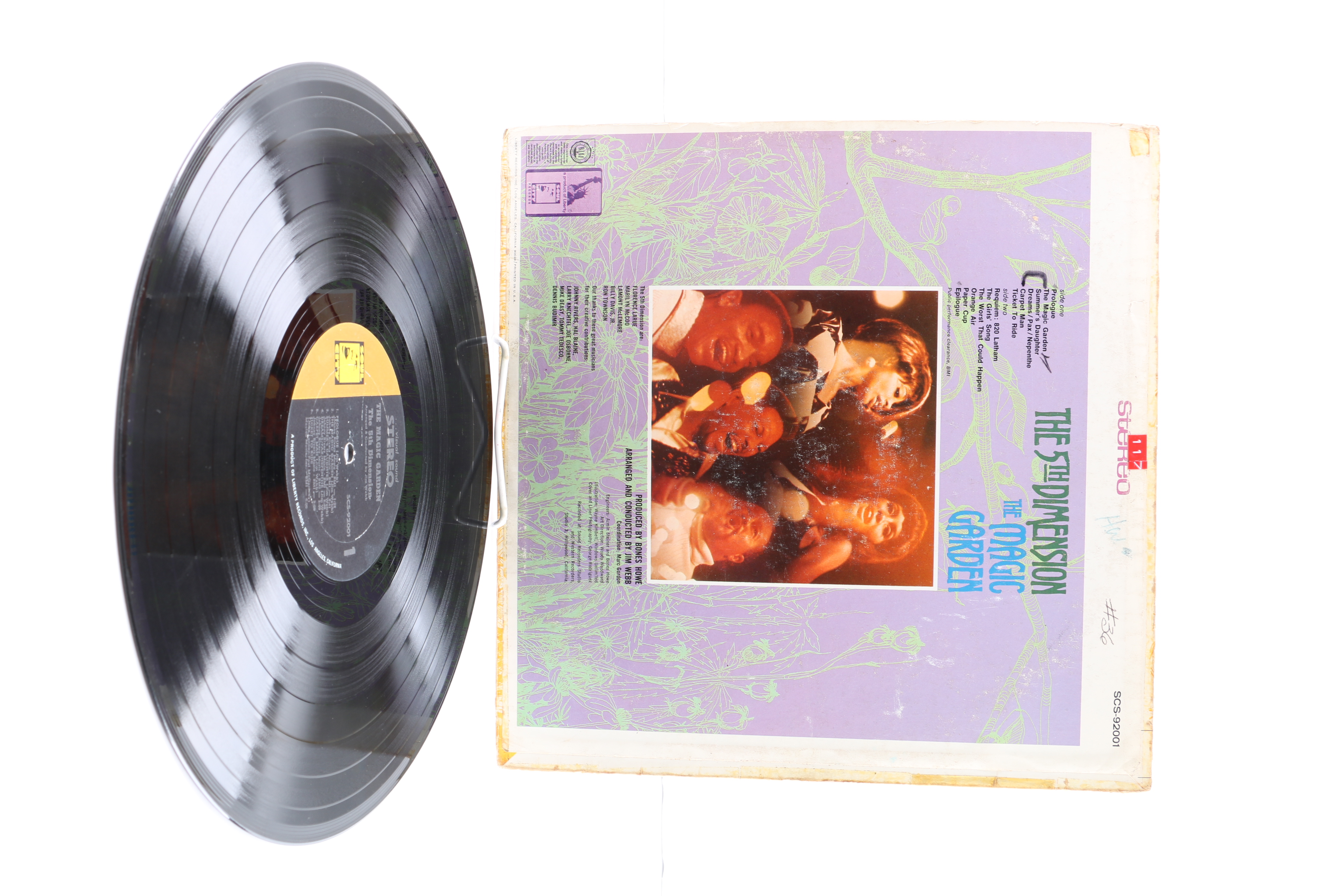 The Fifth Dimension LPs Including "Stoned Soul Picnic" & "The Magic Garden"