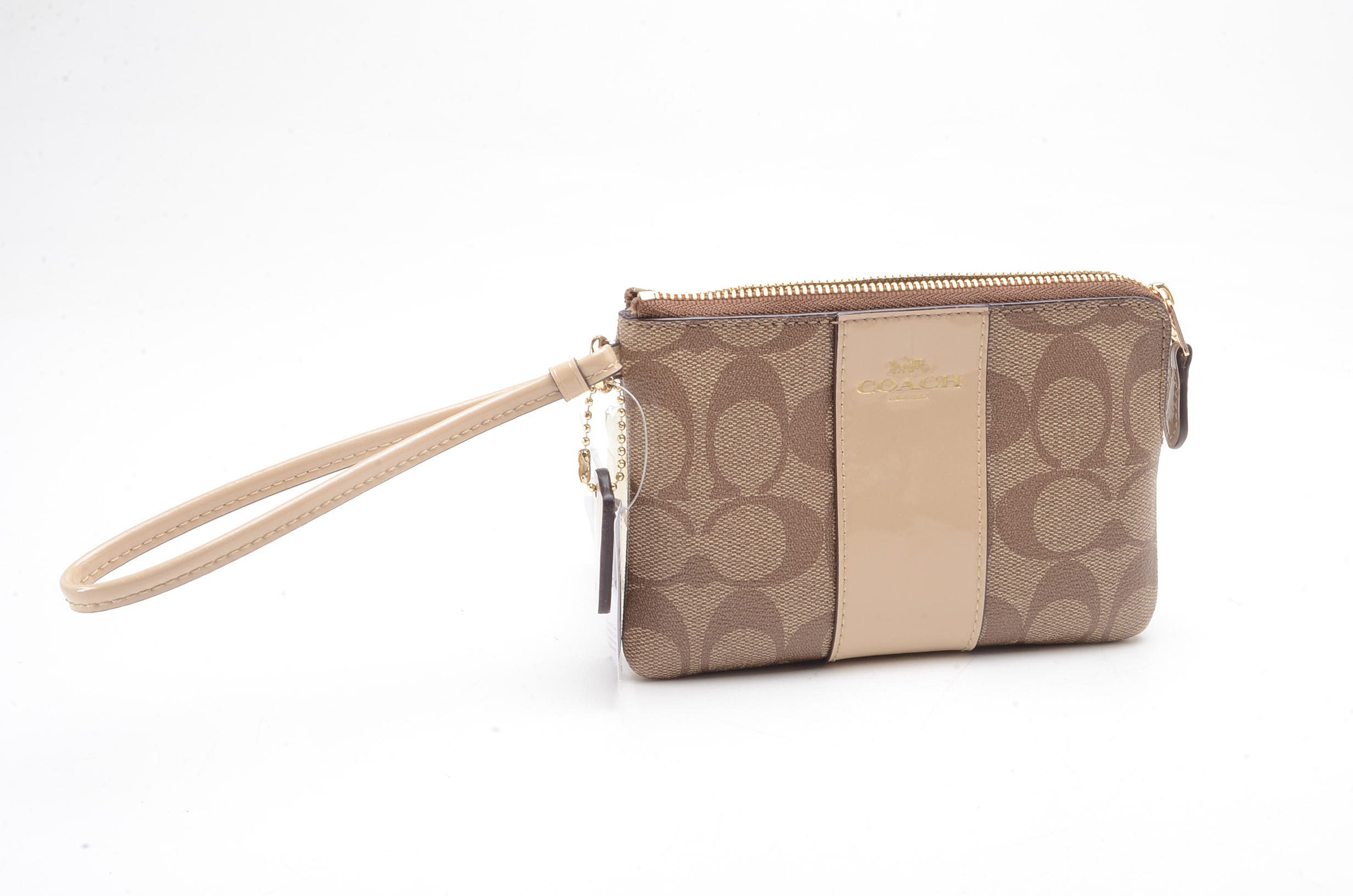 Coach Signature C Wristlet and Checkbook Cover