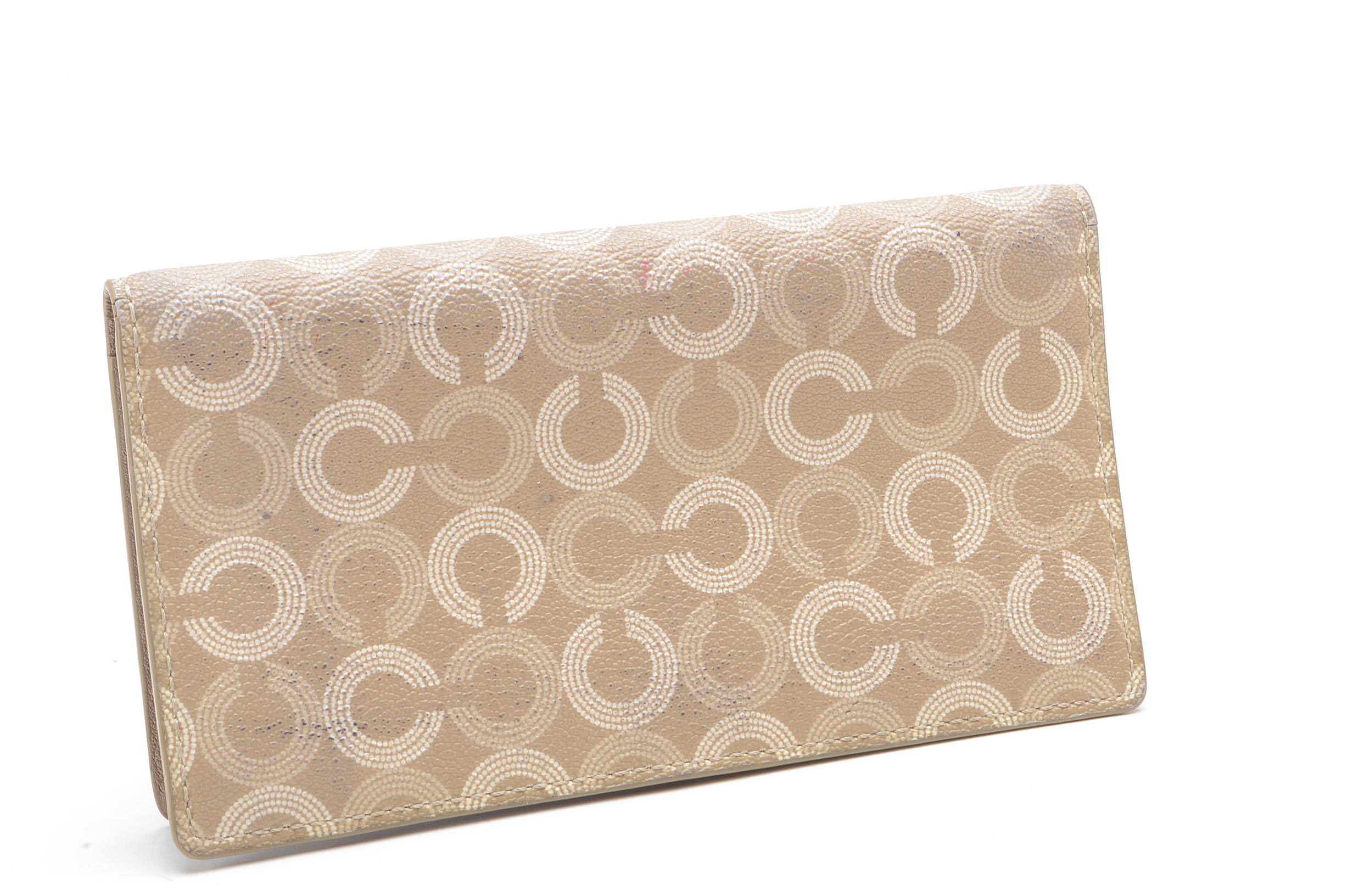 Coach Signature C Wristlet and Checkbook Cover