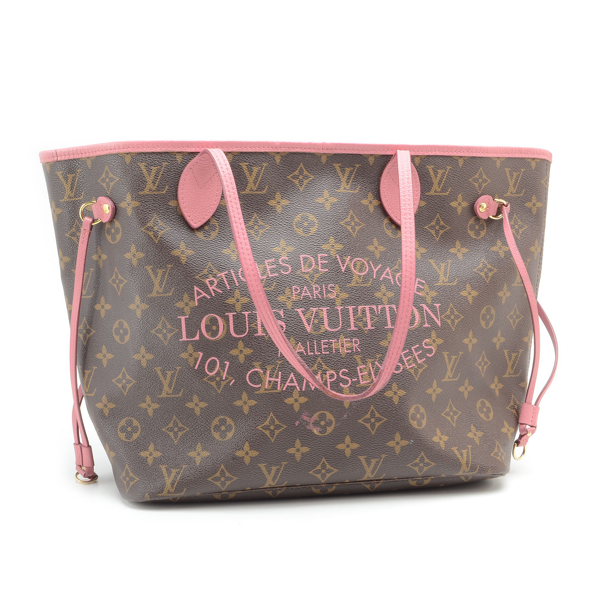 Louis Vuitton Monogram Ikat Neverfull Handbag