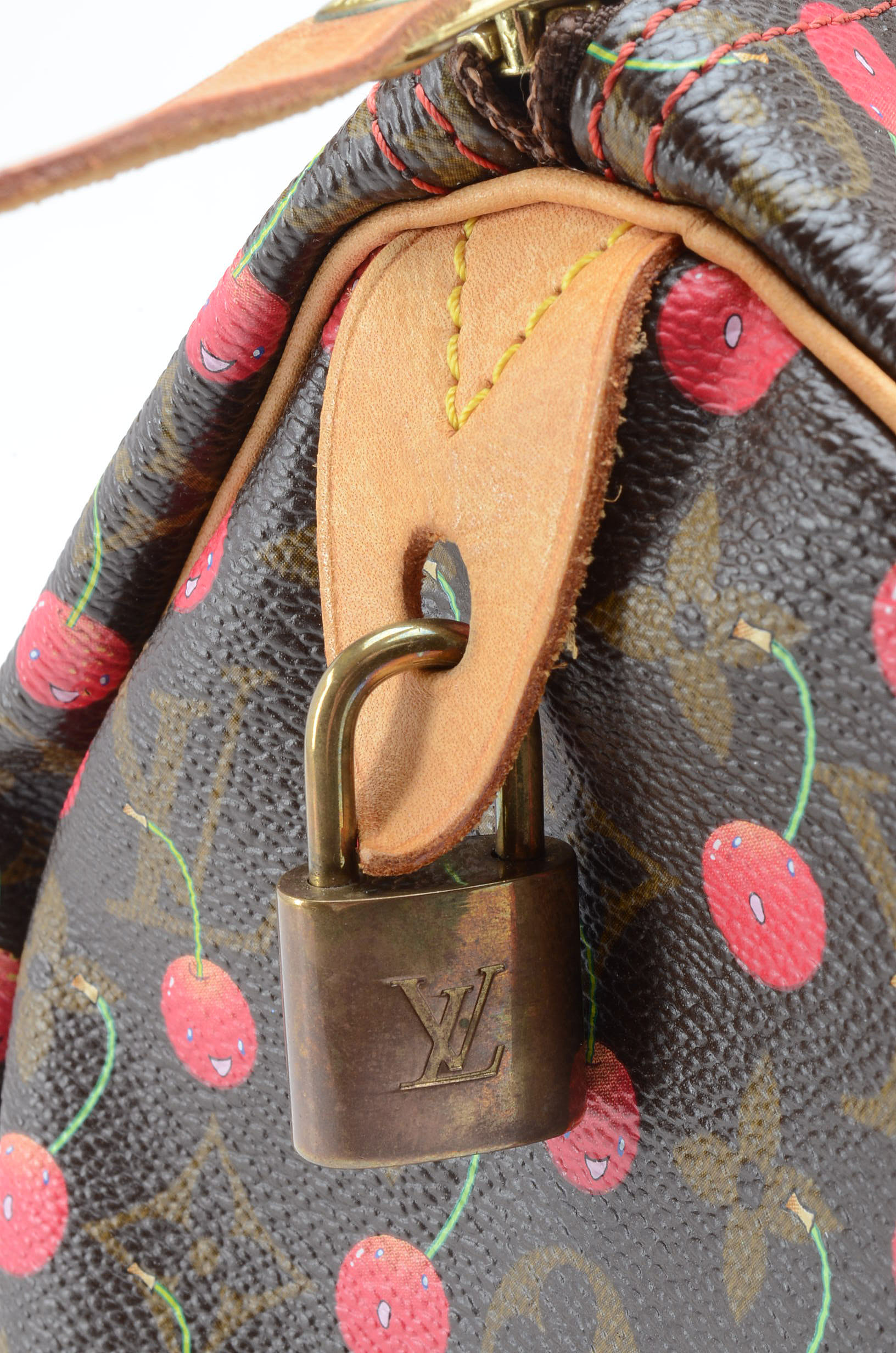 Louis Vuitton Cerises Cherry Speedy 25 Handbag