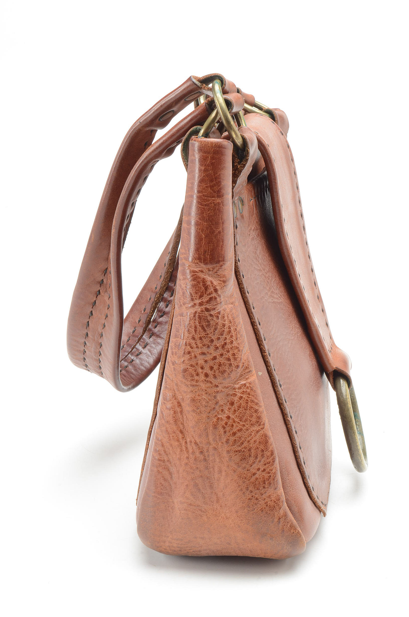 Vintage Handcrafted Leather Handbag