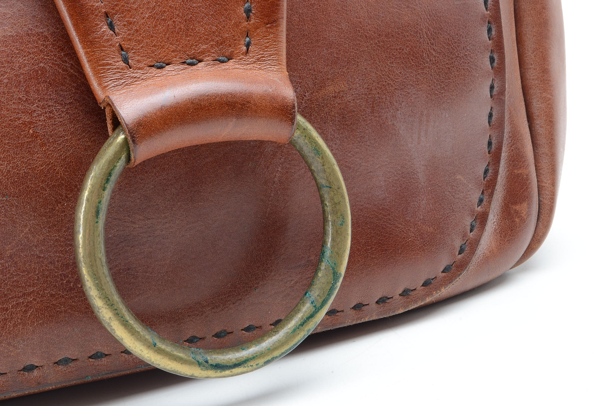 Vintage Handcrafted Leather Handbag