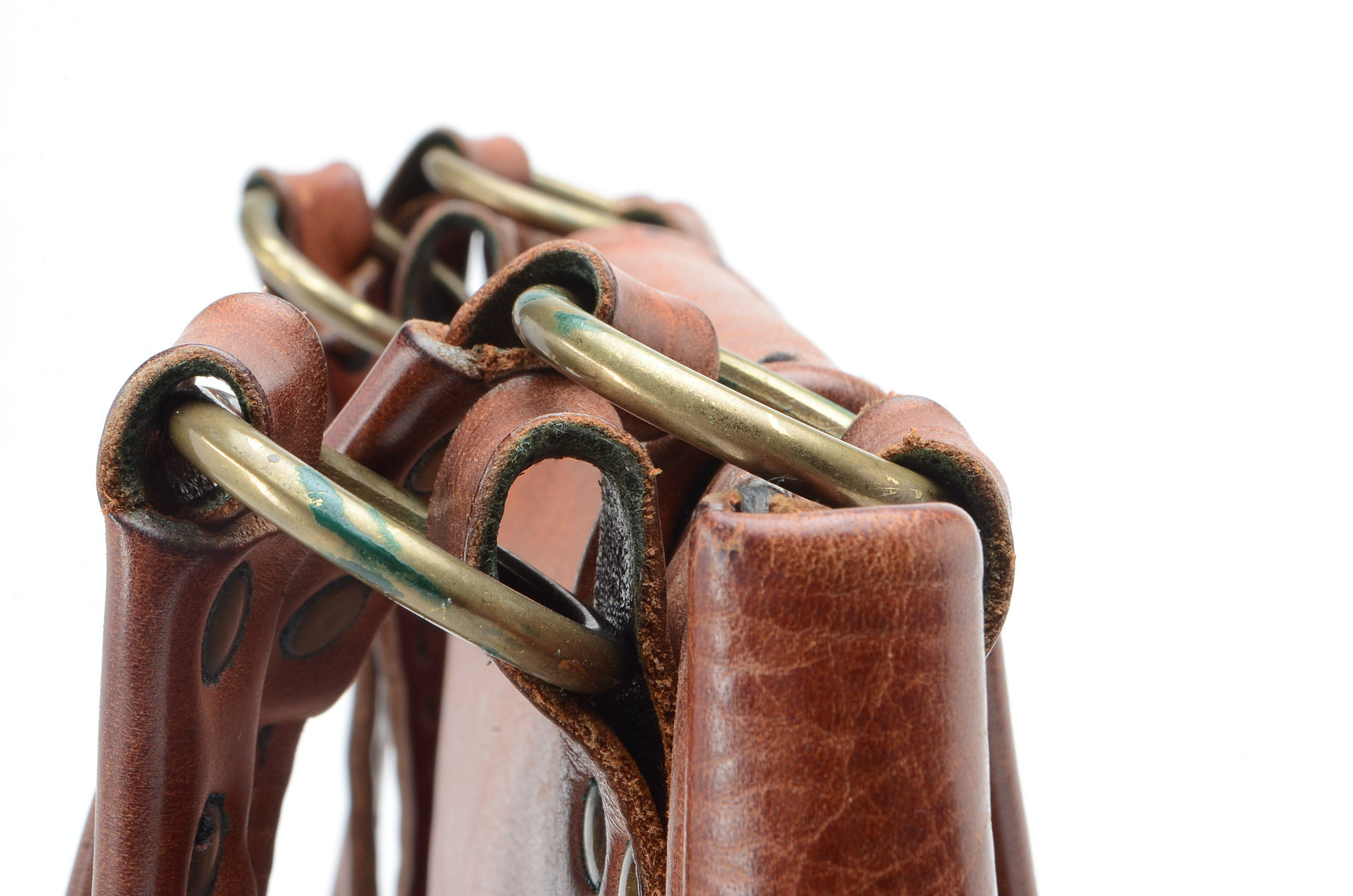 Vintage Handcrafted Leather Handbag