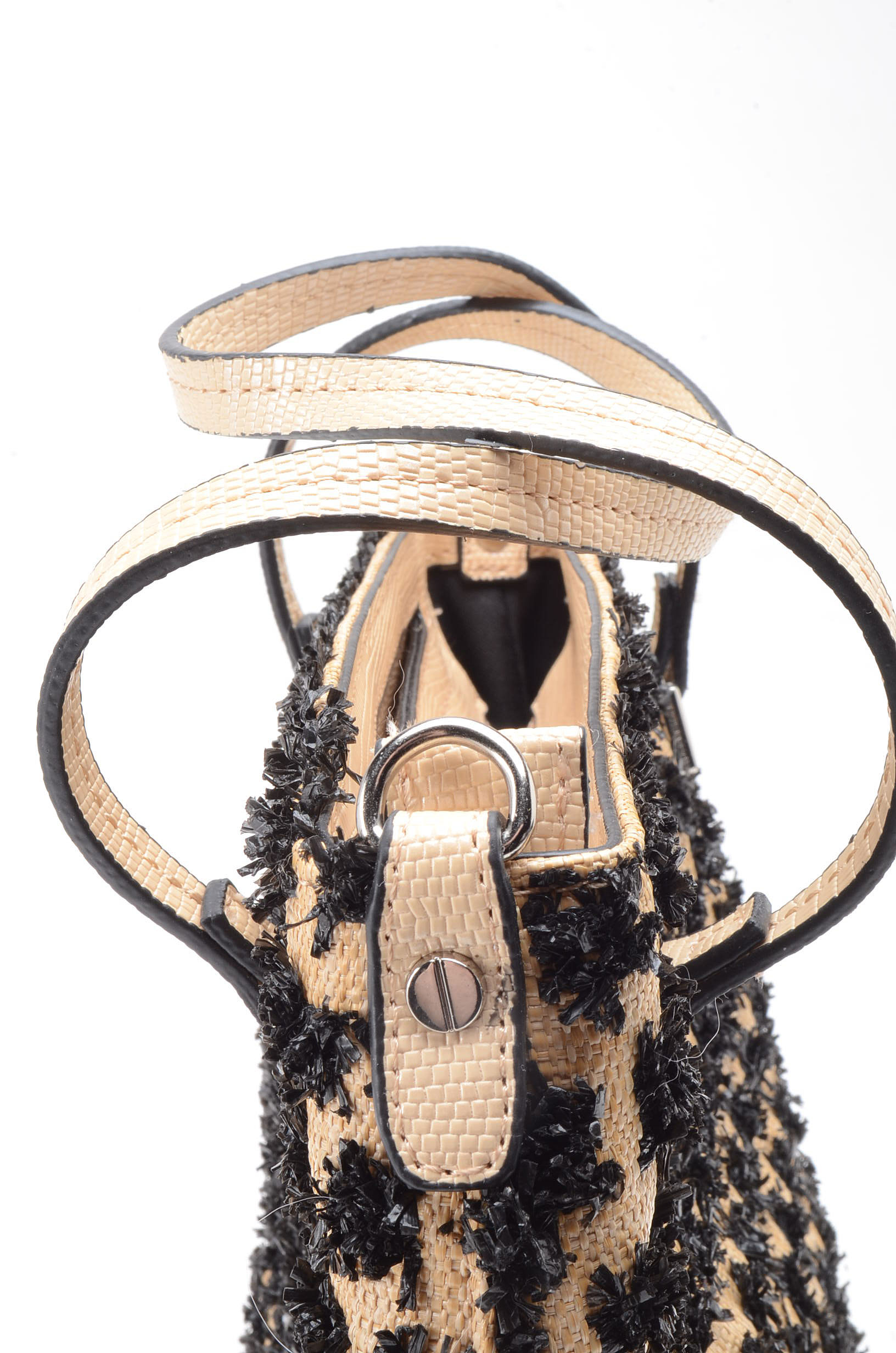 Christian Siriano Raffia Sabrina Shopper Handbag