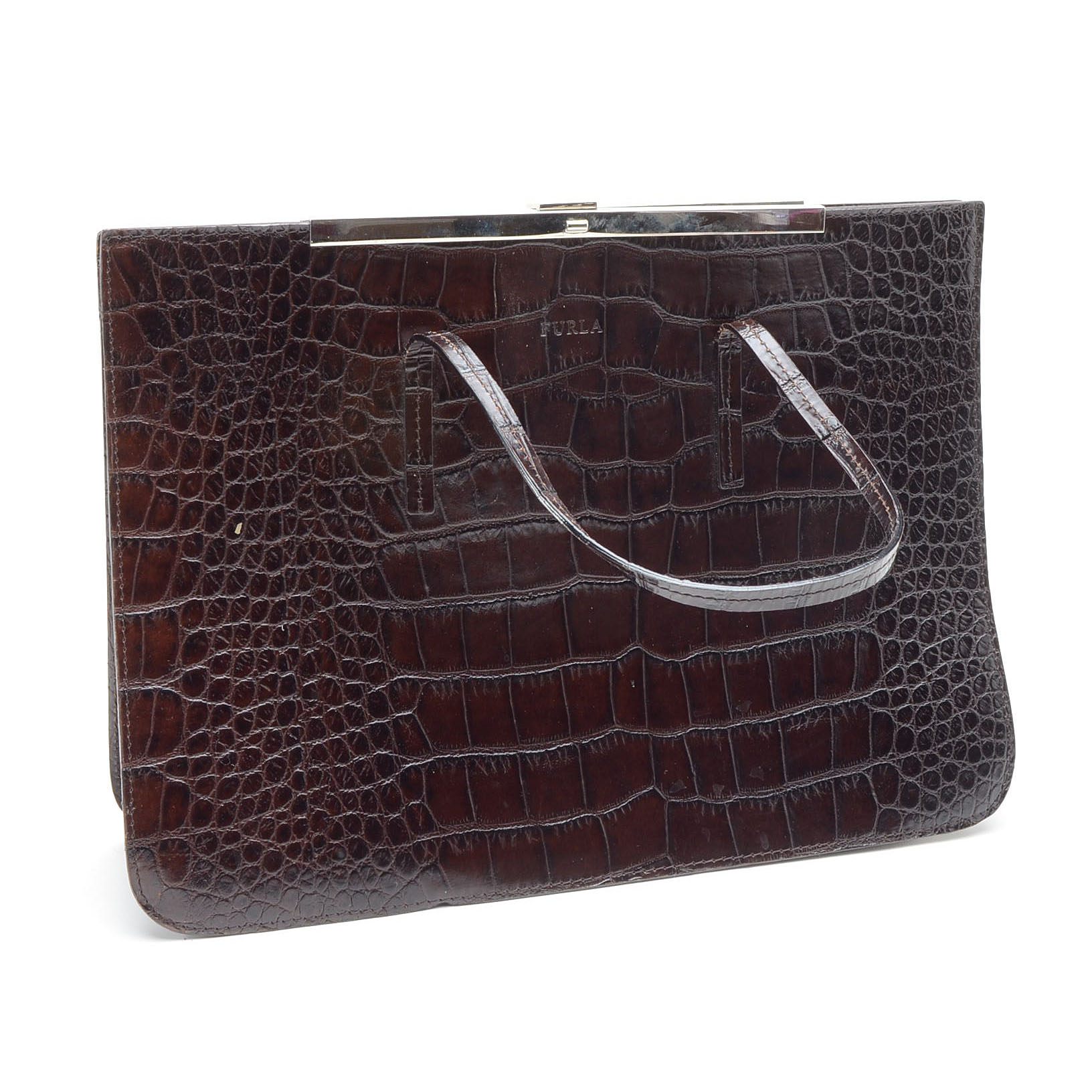 Designer Alligator Style Handbags by Furla and Brighton