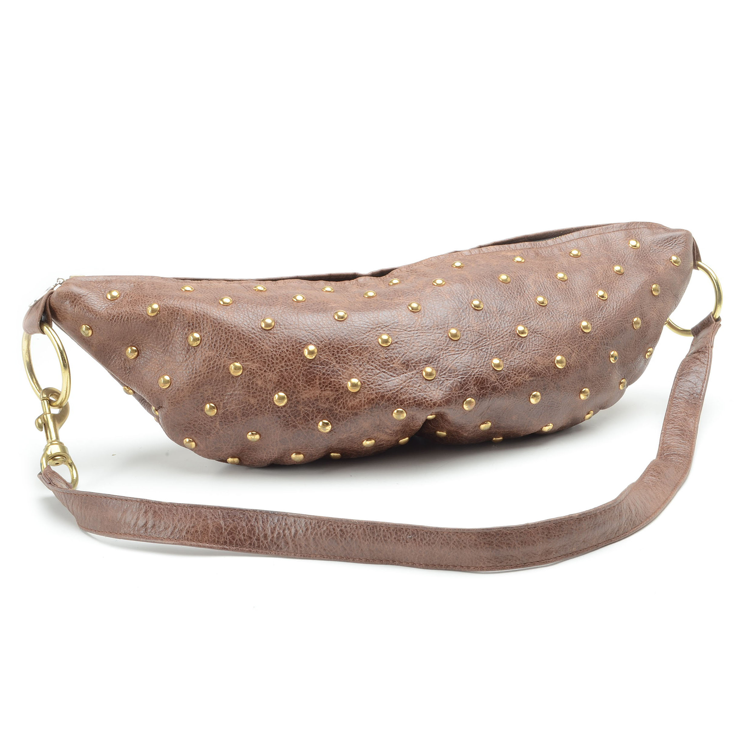 J. J. Winters Studded Hobo Handbag