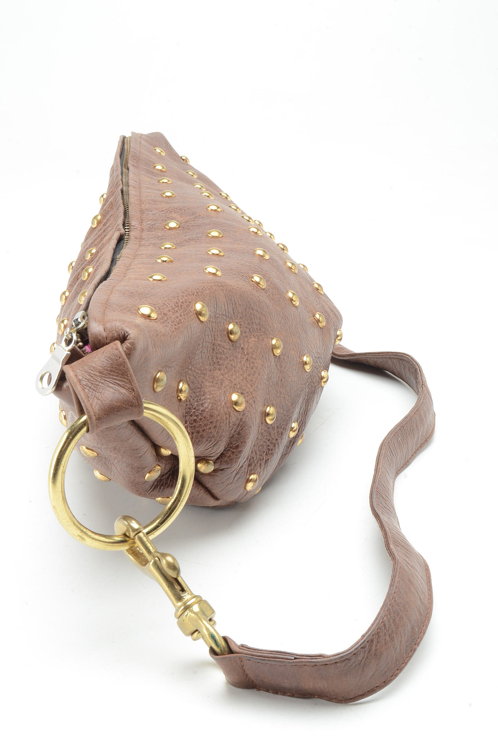 J. J. Winters Studded Hobo Handbag