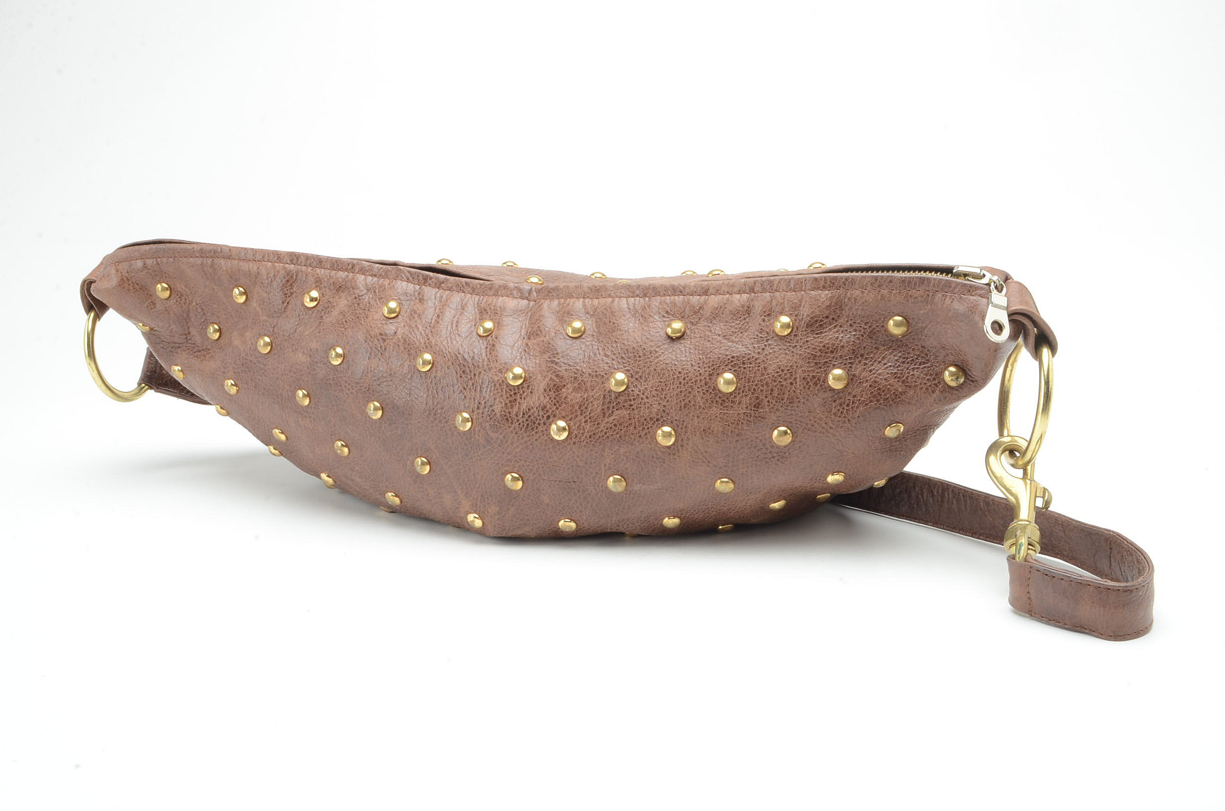 J. J. Winters Studded Hobo Handbag