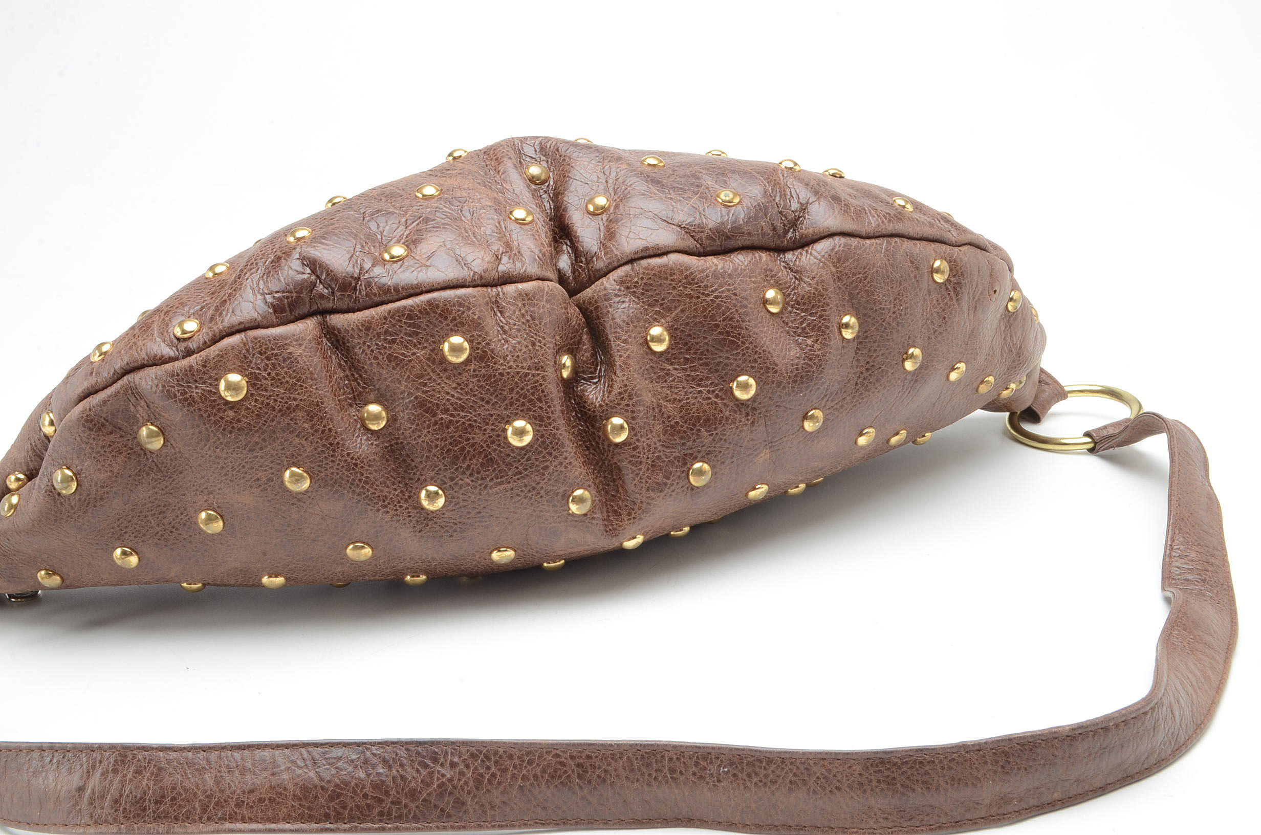 J. J. Winters Studded Hobo Handbag