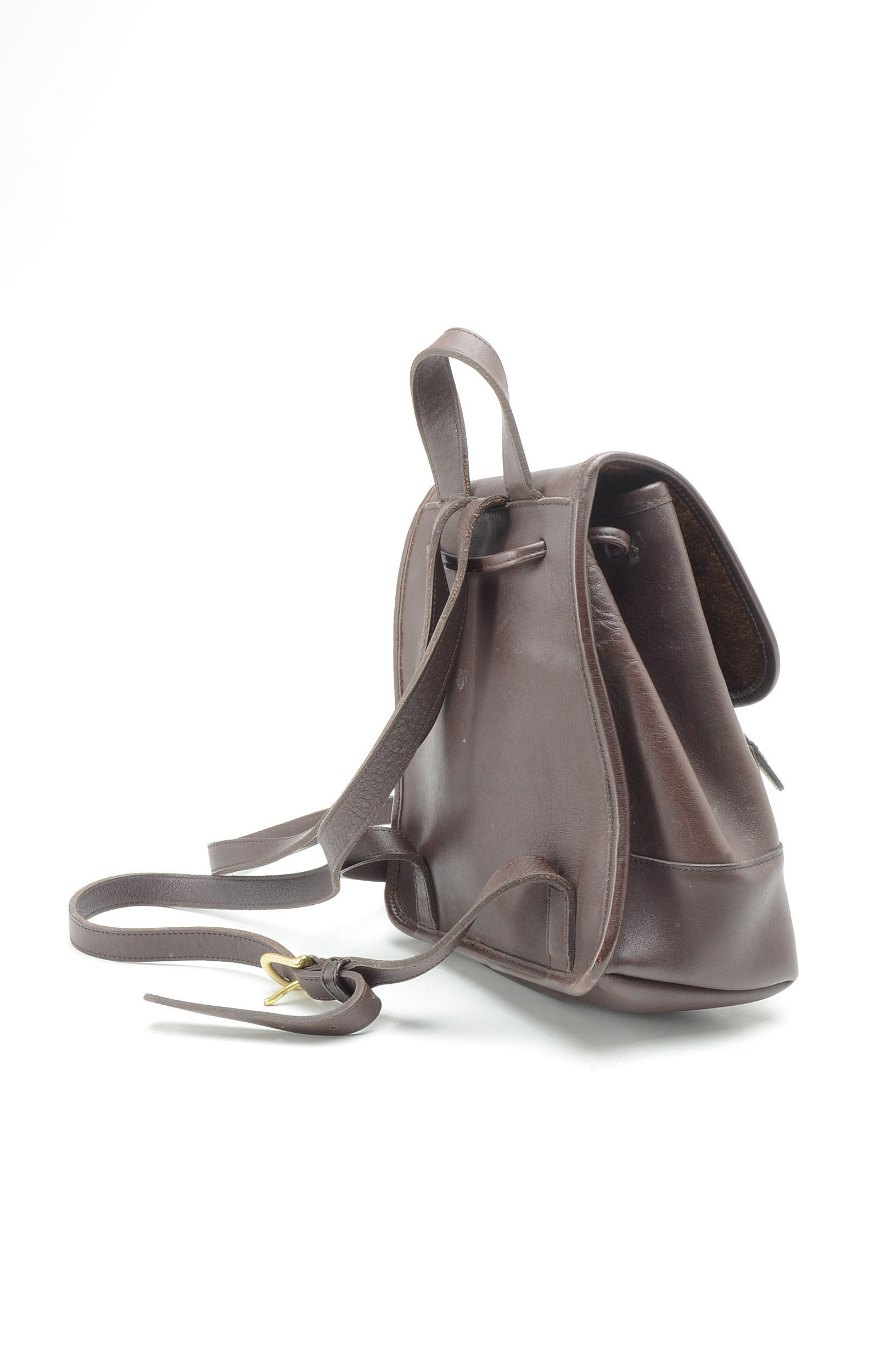 Coach Brown Leather Backpack Purse