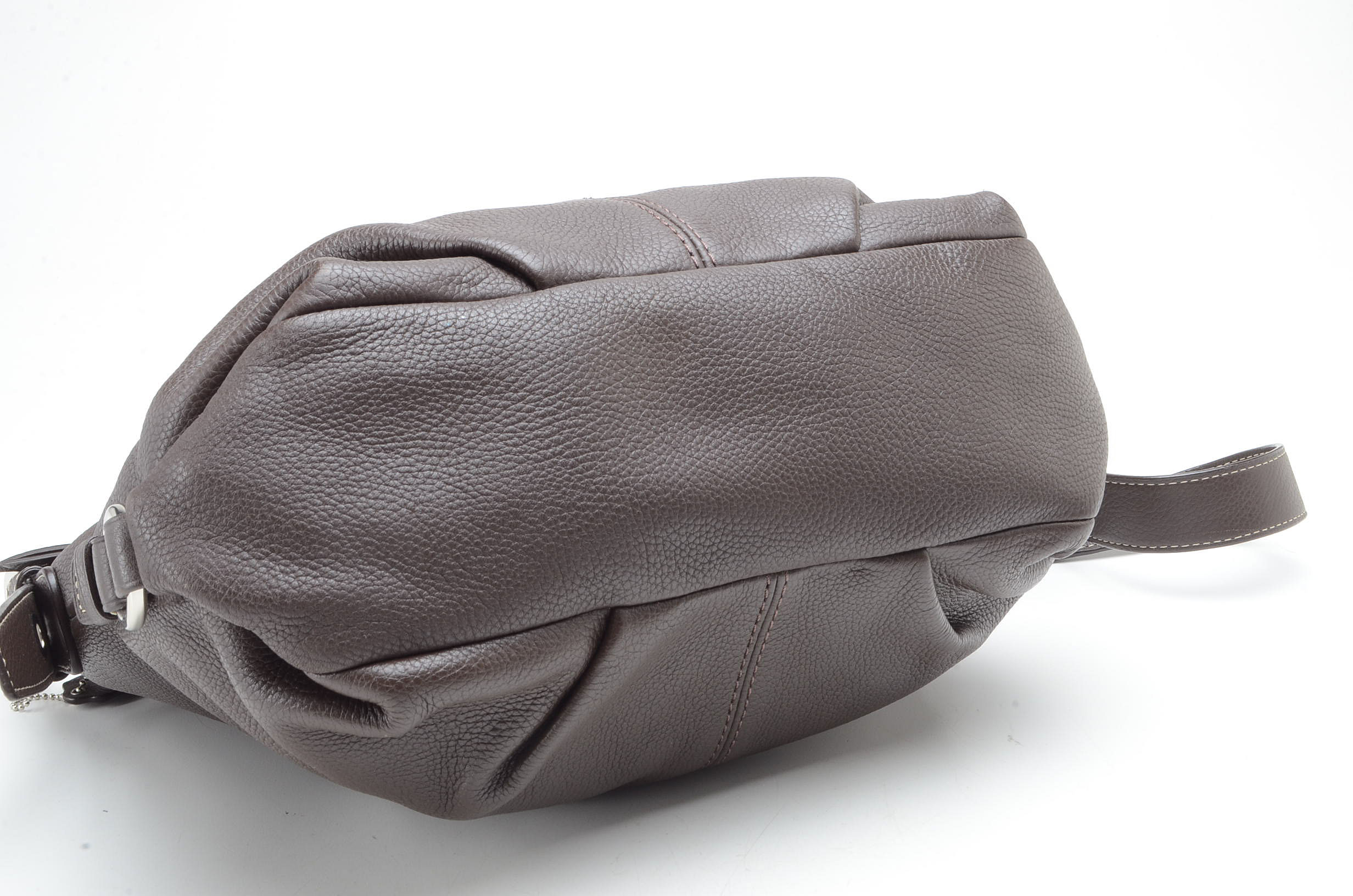 Coach Brown Leather Duffle Handbag